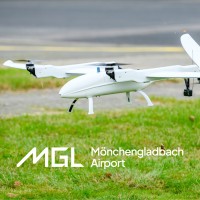 Flughafen Mönchengladbach logo - Similar company to Thrustworks Additive Manufacturing Gmbh