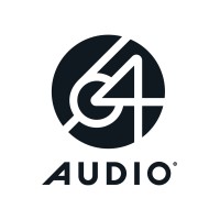 64 Audio logo - Similar company to Cosmic Ears