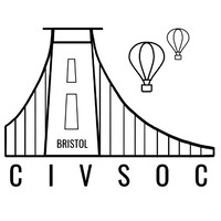 Bristol CivSoc (Civil Engineering Society) logo - Similar company to Popov Structural Engineers