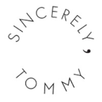 Sincerely, Tommy