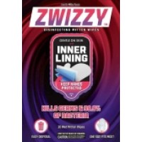 Zwizzy: Disinfecting, Cleaning, Disposable, Wet Mitten Wipe.™  FAST, SAFE, CLEANING! logo - Similar company to Miracle Brands, Llc