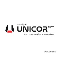Unicor Industries Inc. Your end to end Solution in Custom Made Plastic Injection molding since 1971. logo - Similar company to Plastic Loop - Student Organization At Ets