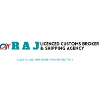 RAJ LICENCED CUSTOMS BROKER & SHIPPING AGENCY logo - Similar company to Q Ship Usa | Freight Broker | Ltl Shipping | Truckload | Rail - Intermodal | Refrigerated Shipping