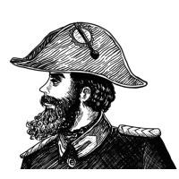 The Bearded Colonel logo - Similar company to Lavender Gold