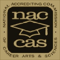 NACCAS - National Accrediting Commission of Career Arts and Sciences logo - Similar company to Cosmetology & Aesthetics Courses - Iatam