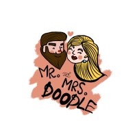 MR. and MRS.  DOODLE logo - Similar company to Muda Berdaya