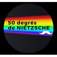 50 degrés de Nietzsche logo - Similar company to Finland Sucks Majora'S Balls
