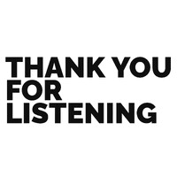 Thank You For Listening music logo - Similar company to Ymageprod