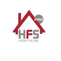 HFS-Immo (Home for Sale) logo - Similar company to Vansweevelt Vastgoed.