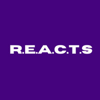 R.E.A.C.T.S logo - Similar company to Studio Cheeky