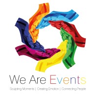 WeAreEvents logo - Similar company to Evenly ✨🎉