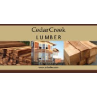 Cedar Creek Lumber logo - Similar company to Wood Finishers Depot