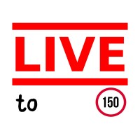 LIVE to 150 logo - Similar company to Aplantbaseddiet.Org
