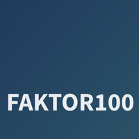 Faktor100 logo - Similar company to 10Xstudio