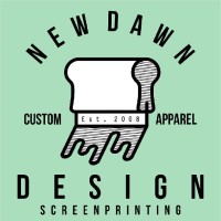 New Dawn Design Screenprinting logo - Similar company to Creations By Design