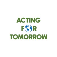 Acting For Tomorrow logo - Similar company to Upwind - Recycling Kites Into Unique Garments