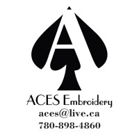 ACES Embroidery logo - Similar company to T&G Embroidery Stitches