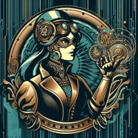 The AI Crone, retired logo - Similar company to Mechatronics Automated Systems