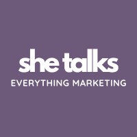 She Talks Everything Marketing logo - Similar company to Ember & Ink