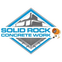 Solid Rock concrete work logo - Similar company to Rtss Concrete Robitics
