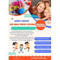 Crèche Les Mille Petits Petons logo - Similar company to Alsace