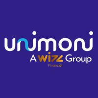 Unimoni, India - A Wizz Financial Group logo - Similar company to Tkrp