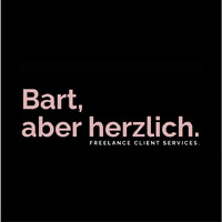Bart, aber herzlich. Freelance Client Services. logo - Similar company to Jaykay Gmbh