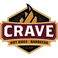 Crave Hot Dogs and BBQ logo - Similar company to Crave