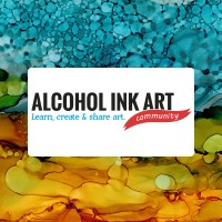 Alcohol Ink Art Community logo - Similar company to Oklahoma Ink