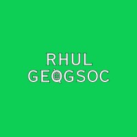 Royal Holloway Geography Society logo - Similar company to Horizons Research