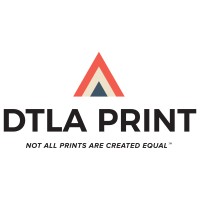 DTLA Print logo - Similar company to Underground Printing