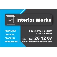 B&M INTERIOR WORKS SARL logo - Similar company to B&M Interior Works