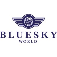 Blue Sky World logo - Similar company to Hot Buttered & Co