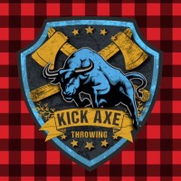 Kick Axe Throwing® logo - Similar company to Thrōw Social®