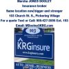 Marsha Jones Dooley now KRGinsure logo - Similar company to Sam Demma Enterprises Inc.