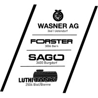 Wasner AG / Forster AG / SAGO Tankrevisions AG / Lüthi Tank Service AG logo - Similar company to Solar Rappen - Der Online Shop Nr. 1 Zum Thema Solar