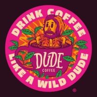 Dude Coffee logo - Similar company to Rocket Coffee Co.