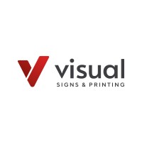 Visual Signs & Printing logo - Similar company to Bes+D (Built-Environment Signage & Décor) & Braillebits (Tactile Interior Navigation)