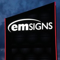 EM Signs logo - Similar company to Scaffad