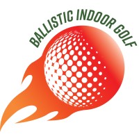 Ballistic Indoor Golf logo - Similar company to Newton Golf
