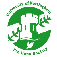 University of Nottingham Pro Bono Society logo - Similar company to University Of Nottingham Law Society