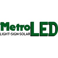 Metro LED Light * Sign * Solar logo - Similar company to Light Engine Sa