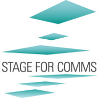stage for comms logo - Similar company to Evident Gmbh