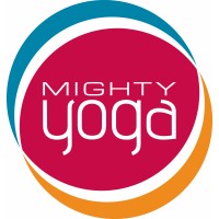 Mighty Yoga logo - Similar company to Roughing It Day Camp