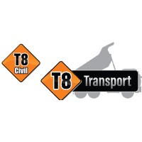 T8 Civil & Transport logo - Similar company to K-Turf Ready Lawn Solutions