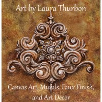 Art by Laura Thurbon logo - Similar company to Designer Countertops Llc
