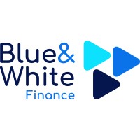 Blue & White Finance logo - Similar company to Built By Olim