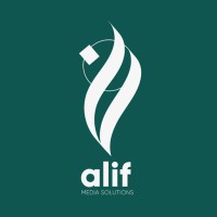 Alif Media Solutions logo - Similar company to Iq-Tech Solutions