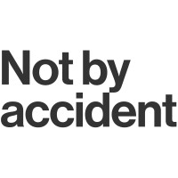 Not by accident logo - Similar company to Clutch Insights