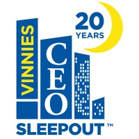 Vinnies CEO Sleepout logo - Similar company to Pulse & Frame